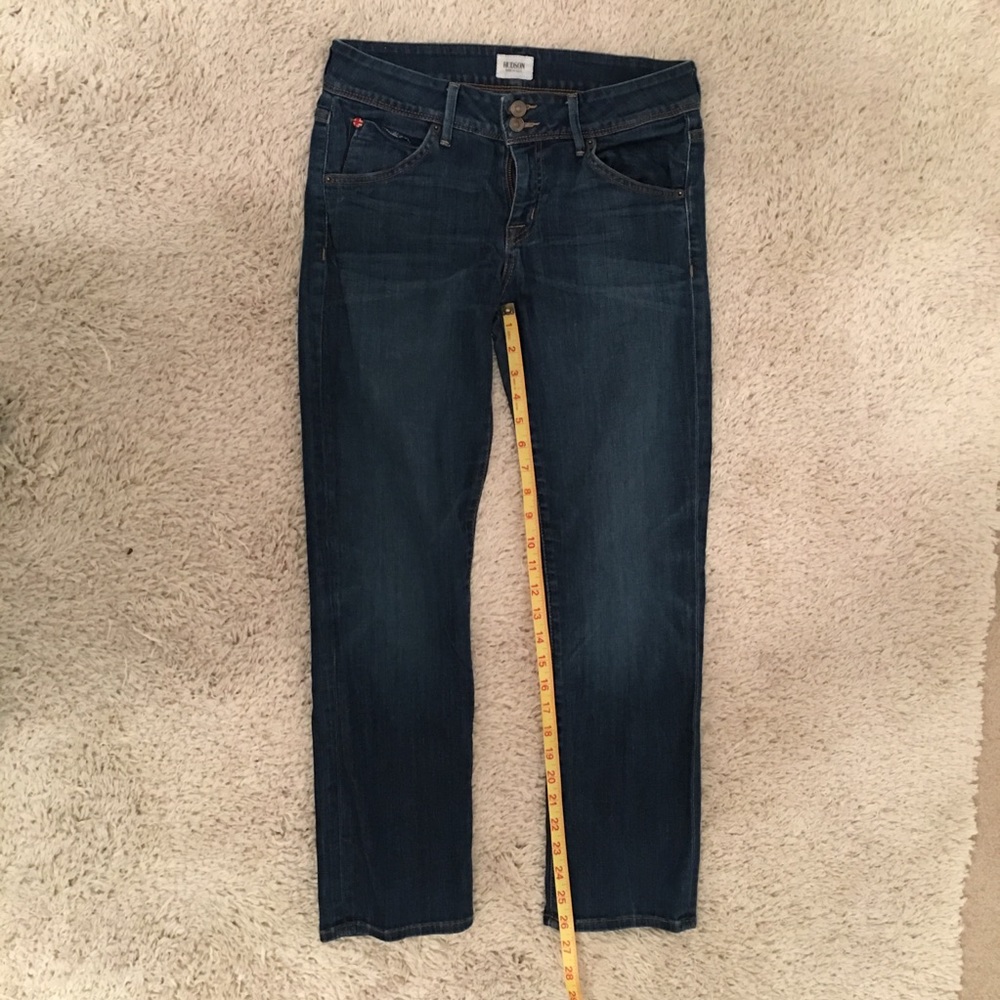 HUDSON CROPPED JEANS
